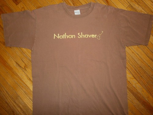 Nathan shaver concert shirt - shaver,