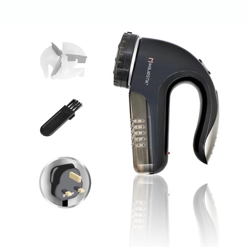 Electric fabric shaver black - fabric,